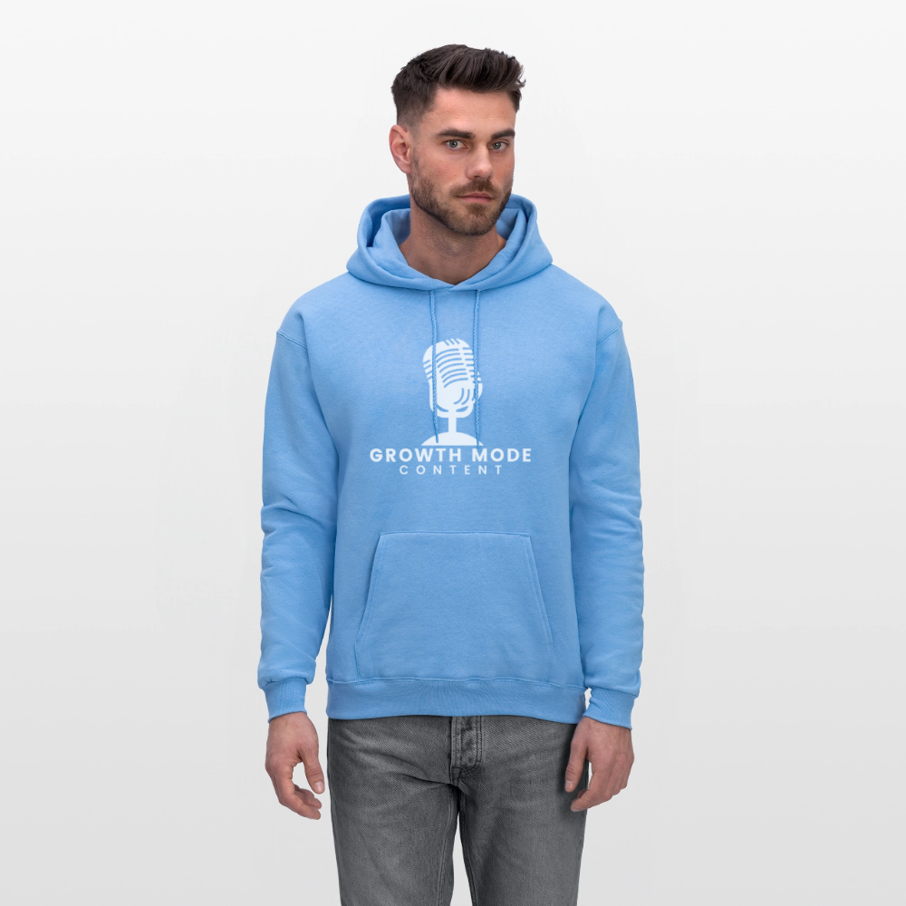 Growth Mode Content Hoodie - carolina blue