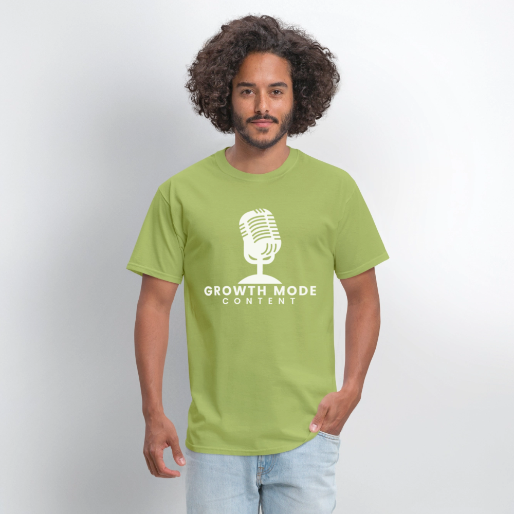 Growth Mode Content Classic T-Shirt - kiwi