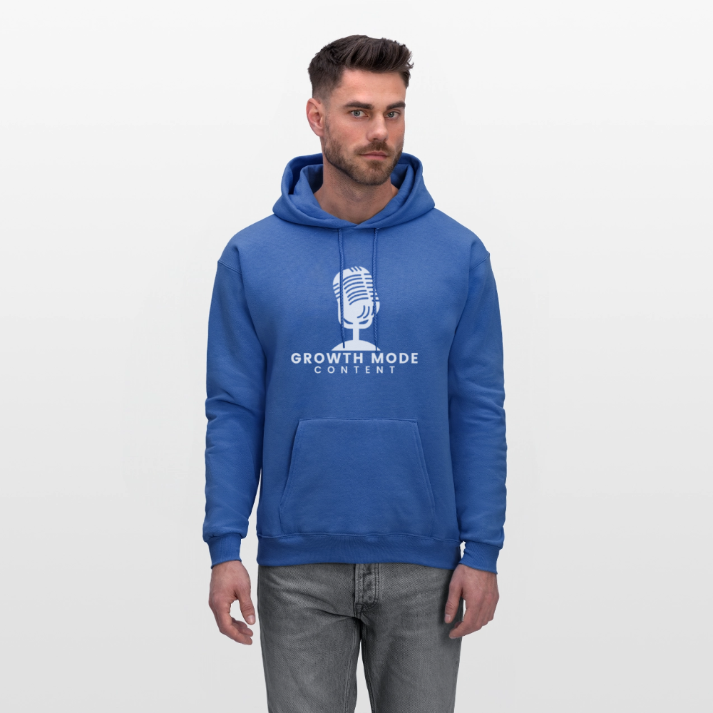 Growth Mode Content Hoodie - royal blue