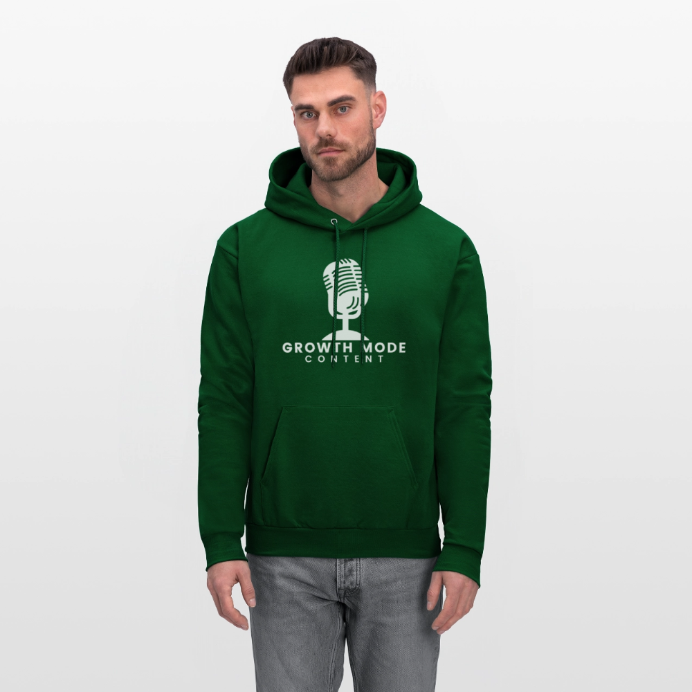 Growth Mode Content Hoodie - forest green