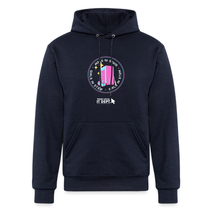 Girls In S.T.E.M. Hoodie - navy