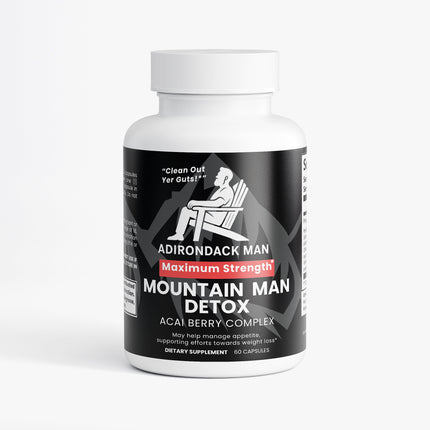 Adirondack Man Mountain Man Detox (Acai detox)