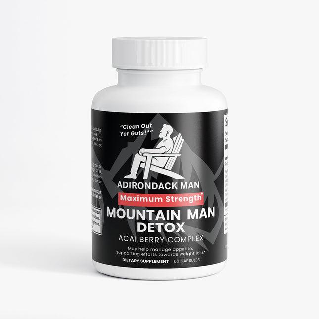 Adirondack Man Mountain Man Detox (Acai detox)