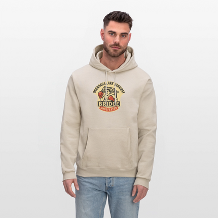 Onondaga Lake Parkway Bridge Undefeated Hoodie - Sand