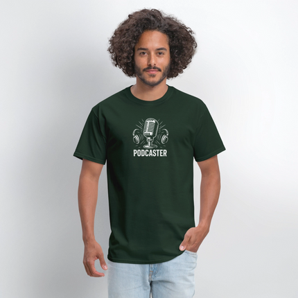 Podcaster  T-Shirt - forest green