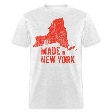 Made in NY T-Shirt - light heather gray