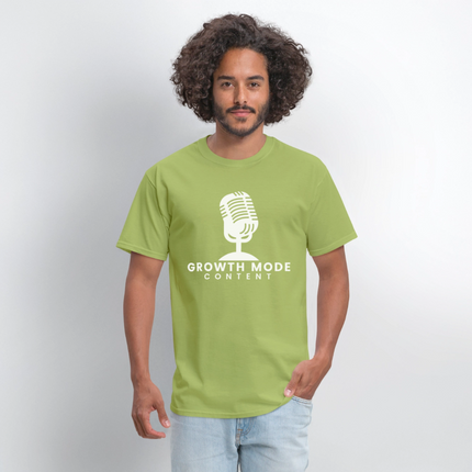 Growth Mode Content Classic T-Shirt - kiwi
