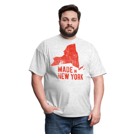 Made in NY T-Shirt - light heather gray