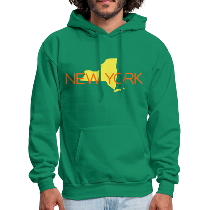 New York Hoodie - kelly green