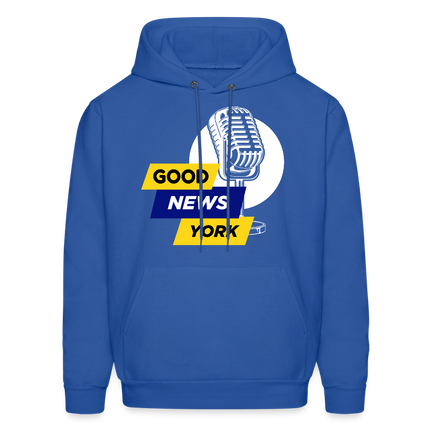 Good News York Hoodie - royal blue