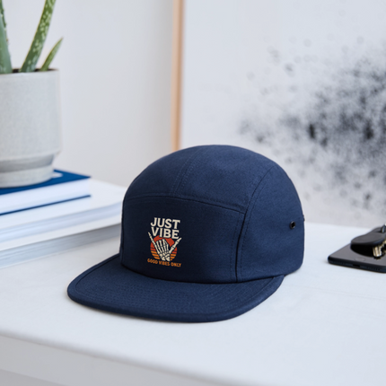 Just Vibe Jockey Camper Cap - navy
