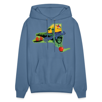 Beautiful NY Hoodie - denim blue
