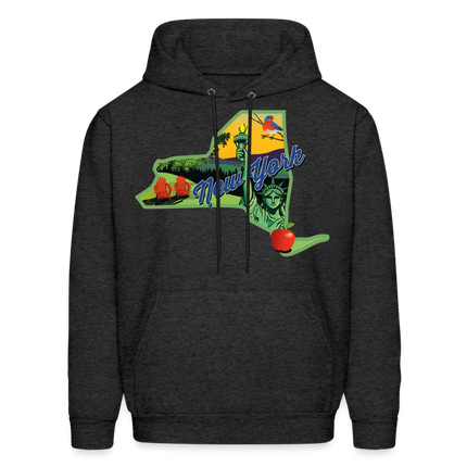 Beautiful NY Hoodie - charcoal grey