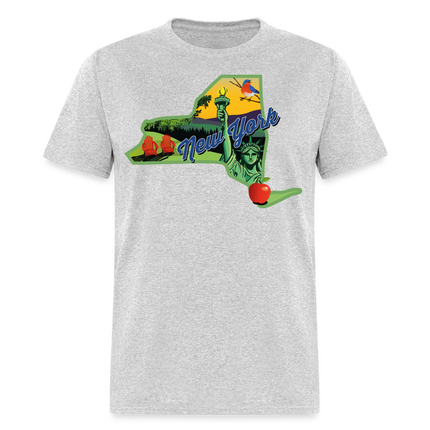 Beautiful NY T-Shirt - heather gray