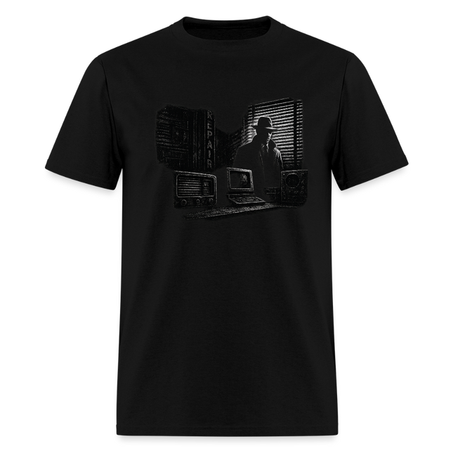 Vintage Tech T-Shirt - black