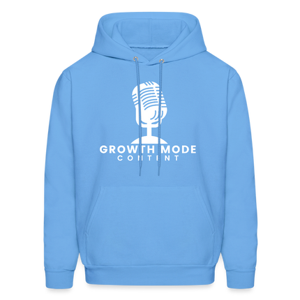 Growth Mode Content Hoodie - carolina blue