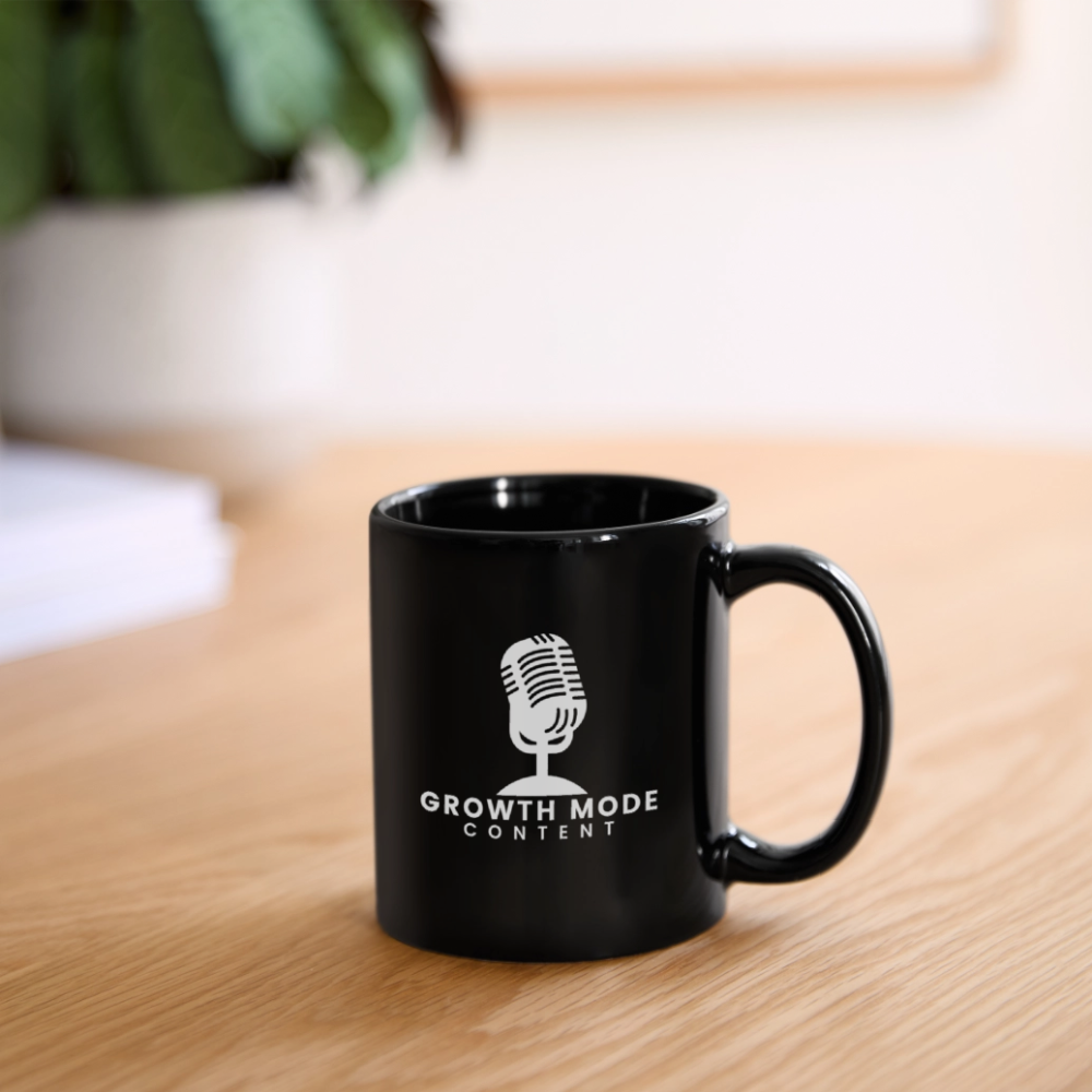 Growth Mode Content Mug - black