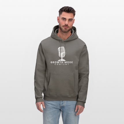 Growth Mode Content Hoodie - asphalt gray
