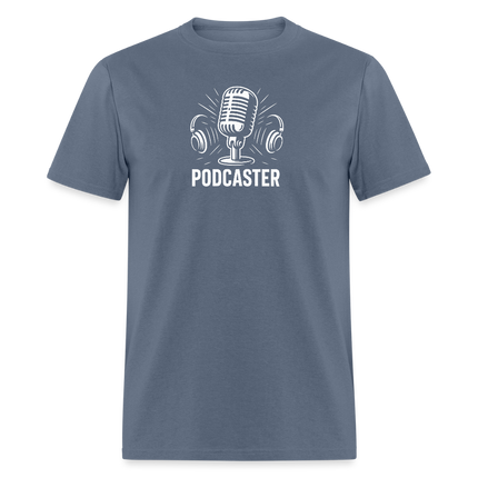 Podcaster  T-Shirt - denim
