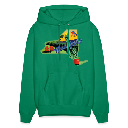 Beautiful NY Hoodie - kelly green