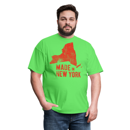 Made in NY T-Shirt - kiwi