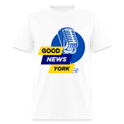Good News York Unisex Classic T-Shirt - white