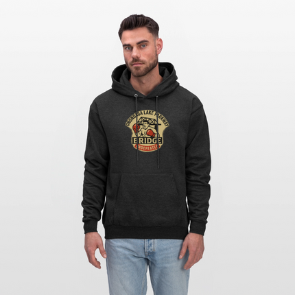 Onondaga Lake Parkway Bridge Undefeated Hoodie - charcoal grey