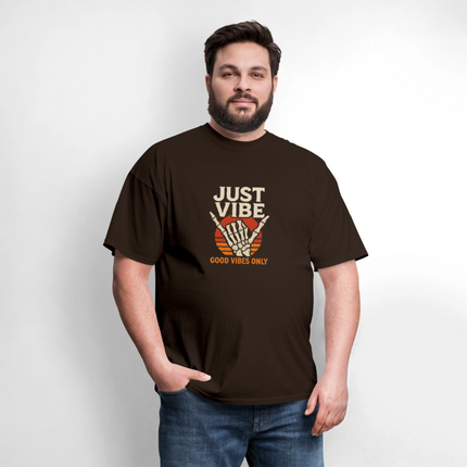 Just Vibe T-Shirt - brown