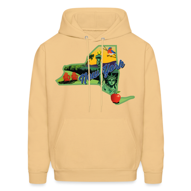 Beautiful NY Hoodie - light gold 