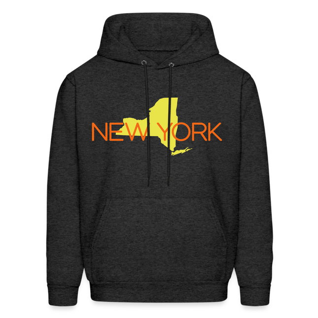 New York Hoodie - charcoal grey