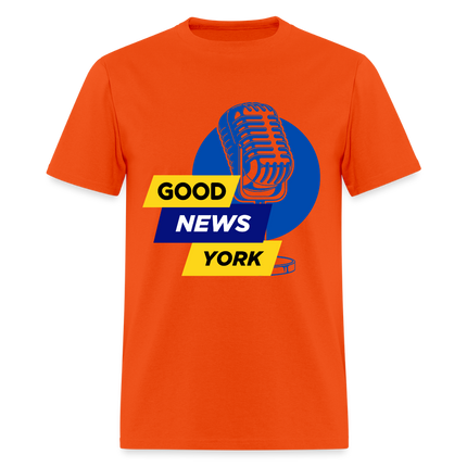 Good News York Unisex Classic T-Shirt - orange
