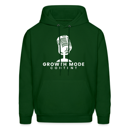Growth Mode Content Hoodie - forest green