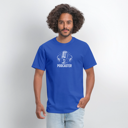 Podcaster  T-Shirt - royal blue