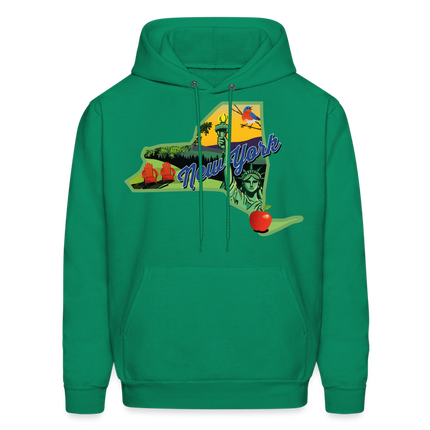 Beautiful NY Hoodie - kelly green