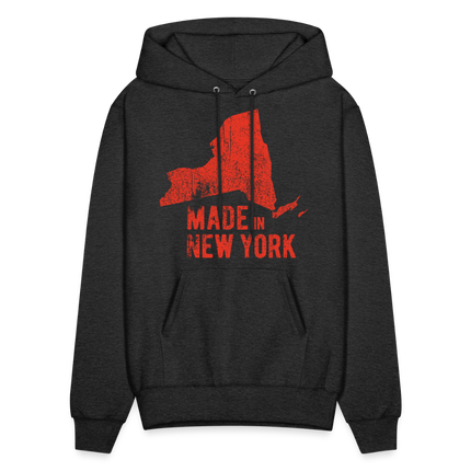 Made in NY Hoodie - charcoal grey