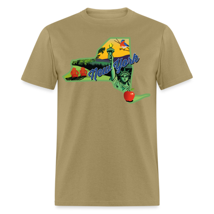 Beautiful NY T-Shirt - khaki