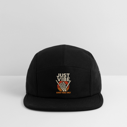 Just Vibe Jockey Camper Cap - black