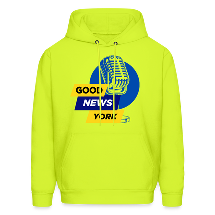 Good News York Hoodie - safety green