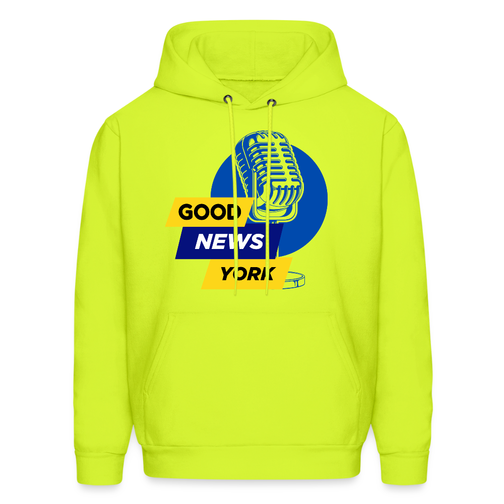 Good News York Hoodie - safety green
