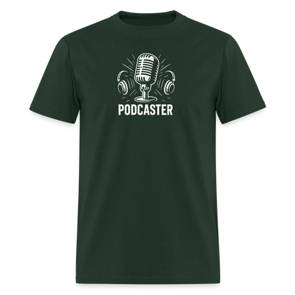 Podcaster  T-Shirt - forest green