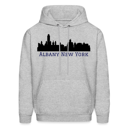 Albany NY Hoodie - heather gray