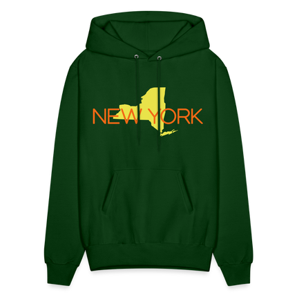 New York Hoodie - forest green