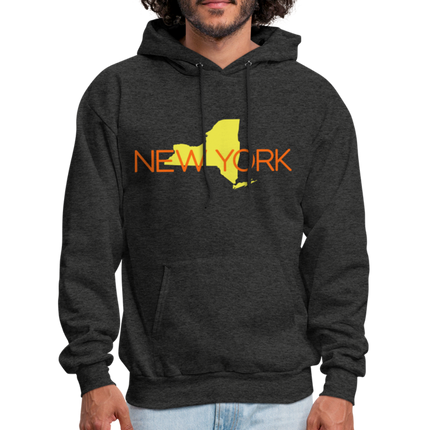 New York Hoodie - charcoal grey
