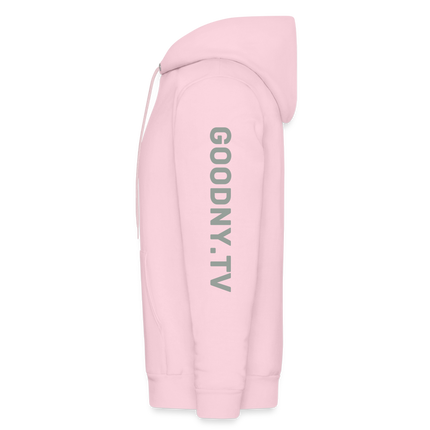 Albany NY Hoodie - pale pink