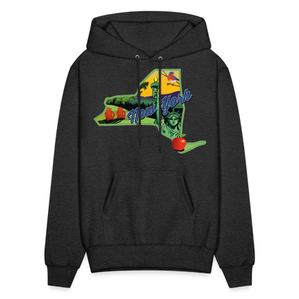 Beautiful NY Hoodie - charcoal grey
