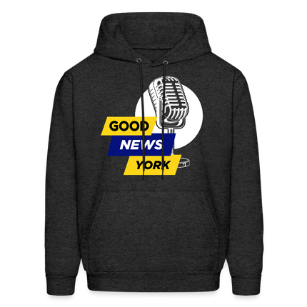 Good News York Hoodie - charcoal grey