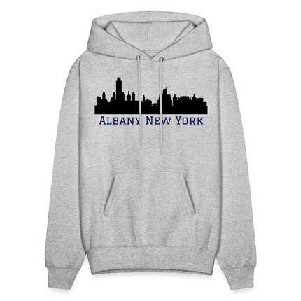 Albany NY Hoodie - heather gray