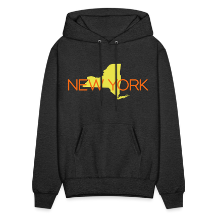 New York Hoodie - charcoal grey