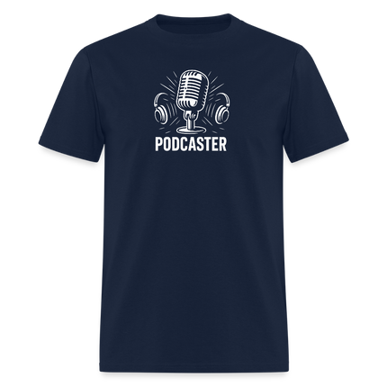 Podcaster  T-Shirt - navy