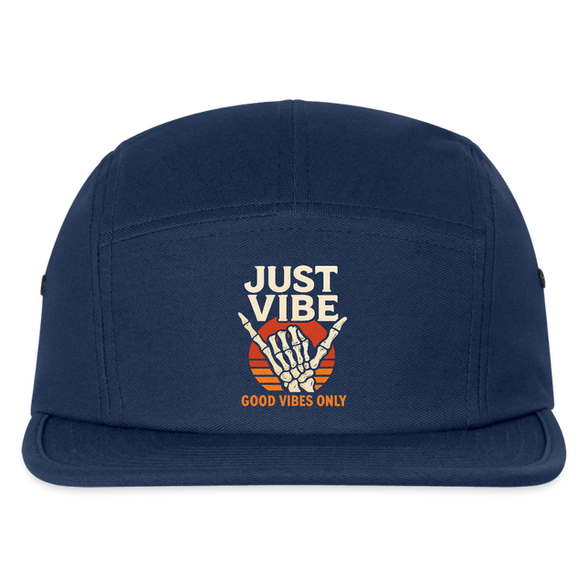 Just Vibe Jockey Camper Cap - navy